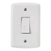 Campainha Tramontina LUX2 Conjunto 10A/250V Branco