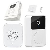 Campainha Wifi Branco Tempo Vivo Premium Real Áudio Externa Portátil