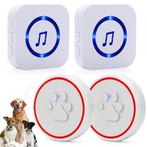 Campainhas para cães ChunHee Touch Sensitive Wireless com 55 anéis