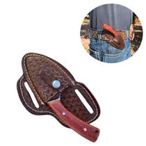 Campeira Boiadeira Muladeira de madeira, Para cozinha, Caça e pesca, Terra Boa + Bainha em couro Campeira Boiadeira Muladeira de madeira, Para cozinha, Caça e pesca, Terra Boa + Bainha em couro