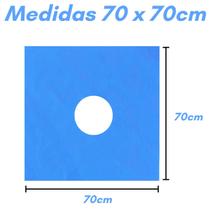 Campo Cirúrgico Fenestrado Estéril 70x70 Kit Com 10UN