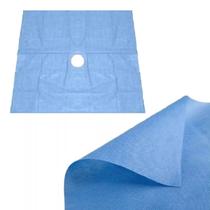 Campo Cirúrgico Health Quality Fenestrado Azul 40cm x 40cm Campo Cirúrgico Health Quality Fenestrado Azul 40cm x 40cm