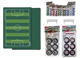 Campo de Futebol de Botão 90x60 Cm +02 Jogos Clássicos Escolha a Cor