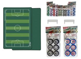 Campo de Futebol de Botão 90x60 Cm +02 Jogos Clássicos Escolha a Cor