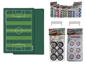 Campo de Futebol de Botão 90x60 Cm +02 Jogos Clássicos Escolha a Cor