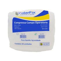 Campo Operatório Não Estéril 23 x 25 Cm 9 Gr. Pct c/ 50 Und - Polar Fix