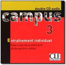 Campus 3 - cd audio individuel (paquet avec 2) - CLE INTERNATIONAL - PARIS