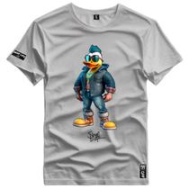 Camsieta Estampada Pato Hunter Jaqueta Couro Shap Life