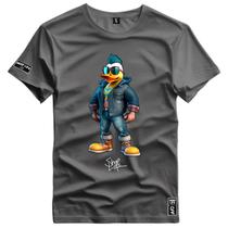 Camsieta Estampada Pato Hunter Jaqueta Couro Shap Life