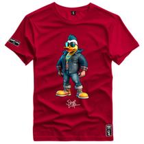 Camsieta Estampada Pato Hunter Jaqueta Couro Shap Life