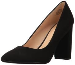 Camurça preta feminina Pump Nine West Astoria9x9 tamanho 7 Camurça preta feminina Pump Nine West Astoria9x9 tamanho 7