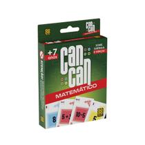 Can Can Matemático - Jogo de Cartas - Grow Can Can Matemático - Jogo de Cartas - Grow
