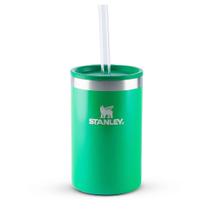 Can Cooler Com Canudo Stanley 8448 Clover Shimmer 296ML