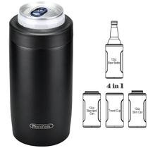 Can Cooler Morefeel 4 em 1 de parede dupla em aço inoxidável