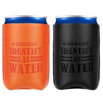 Can Coolers Sleeve WK IEASON 360 ml de couro e neoprene 2 unidades
