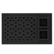 Canal Organizador Para Copos e Talheres Modular Preto - Metasul
