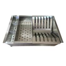 Canal Organizador Para Cuba Inox De Medidas 75x45 Ou 83x45
