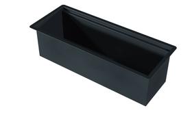 Canal organizador xteel 0776mm alfa black preto 76x190x140 cau 0776 blk