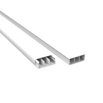 Canaleta 40x15x2000 Enerbras Branca Sem Dupla Face Com Divisao Canaleta 40x15x2000 Enerbras Branca Sem Dupla Face Com Divisao