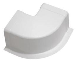 Canaleta de 85MM para Tubulação Curva Ângulo Externo/Branca