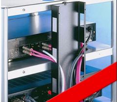 Canaleta de cabeamento Airon V-68 em aço cor Black