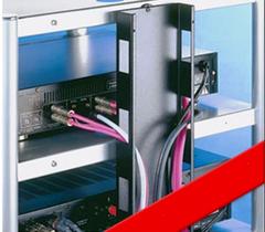 Canaleta de cabeamento Airon V-90 em aço cor Black