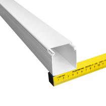 Canaleta de PVC Reforçada Fechada 50 x 50 x 2000 mm (5x5x200cm) Para Cabos e Painéis Elétricos Ilumi (Ref.: 2096)