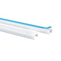 Canaleta Lisa 13x07 Branca 2M com Fita Adesiva Dexson Schneider