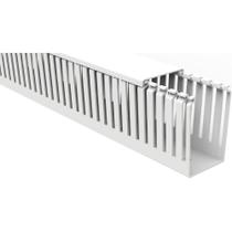 Canaleta para Painel Tramontina Aberta Branca 50x80x2000 mm Canaleta para Painel Tramontina Aberta Branca 50x80x2000 mm