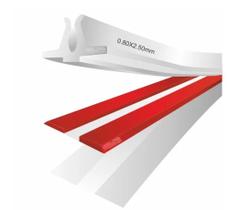 Canaleta Para Vinco Proplas Medida 0.80 X 2.50 Caixa com 36 barras de 70 cm cada, total 25.2 Metros Para Micro de 460 a 500 grs.