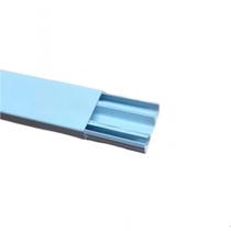 Canaleta Plástica Branca Instalações Elétricas Externas com Divisória 50mm x 2,10 metros - Plasbohn Canaleta Plástica Branca Instalações Elétricas Externas com Divisória 50mm x 2,10 metros - Plasbohn