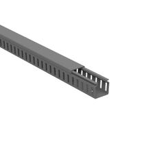 Canaleta Pvc 30x30x2000mm Recorte Fechado Cinza Canaleta Pvc 30x30x2000mm Recorte Fechado Cinza