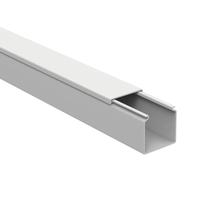 Canaleta Pvc 50x50x2000mm Lisa Branca
