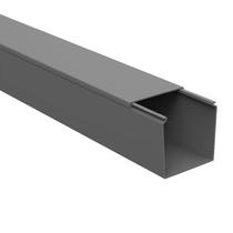 Canaleta Pvc 80x80x2000mm Lisa Cinza Canaleta Pvc 80x80x2000mm Lisa Cinza