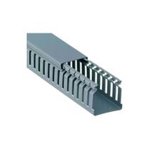 Canaleta Recorte Aberto Cinza 80x80mm 2 Metros - Dutoplast