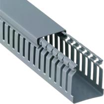 Canaleta Recorte Fechado Cinza 30x80mm 2 Metros - Elesys