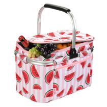 Canasta de Picnic Tirrinia Grande 34L Aislada Resistente al Agua Rosa Canasta de Picnic Tirrinia Grande 34L Aislada Resistente al Agua Rosa