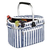 Canasta de Picnic Tirrinia Grande 34L Aislada Resistente al Agua Canasta de Picnic Tirrinia Grande 34L Aislada Resistente al Agua