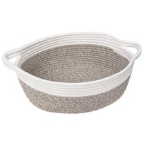 Canasta Goodpick Ovalada de Cuerda de Algodón 30x20x13 cm Canasta Goodpick Ovalada de Cuerda de Algodón 30x20x13 cm