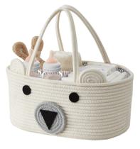 Canasto Organizador de Pañales DECOMOMO Oso Teddy 38x25x17 cm Canasto Organizador de Pañales DECOMOMO Oso Teddy 38x25x17 cm
