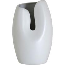 CANCAN VASO 25x16x12cm CERÂMICA BRANCO CANCAN VASO 25x16x12cm CERÂMICA BRANCO