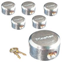 Candado Lock Master 6271NKA-6 Serie Pro Zinc BumpStop Paquete de 6