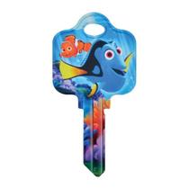 Candado metálico azul Disney Dory Hillman con llave
