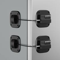 Candado para Refrigerador Teraves Paquete de 2 con Combinación, Sin Necesidad de Llave