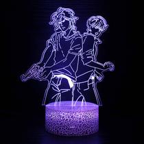 Candeeiro de mesa 3D Anime Bleach Black Butler Assassin's Creed LED Candeeiro de mesa 3D Anime Bleach Black Butler Assassin's Creed LED