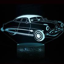 Candeeiro de mesa 3D Night Light Cars LED Colorful Touch Remote Candeeiro de mesa 3D Night Light Cars LED Colorful Touch Remote