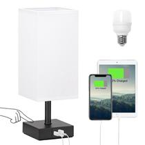 Candeeiro de mesa Ambimall com portas USB A+C Touch Control