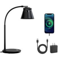 Candeeiro de mesa AXX TU08 LED 650 lúmens, modos de 3 cores com porta USB