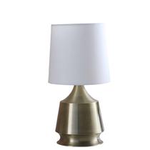 Candeeiro de mesa Benzara BM240331 Base de garrafa de metal de 185 cm