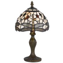 Candeeiro de mesa Benzara Metal Tiffany Shade Dragonfly 35cm Candeeiro de mesa Benzara Metal Tiffany Shade Dragonfly 35cm